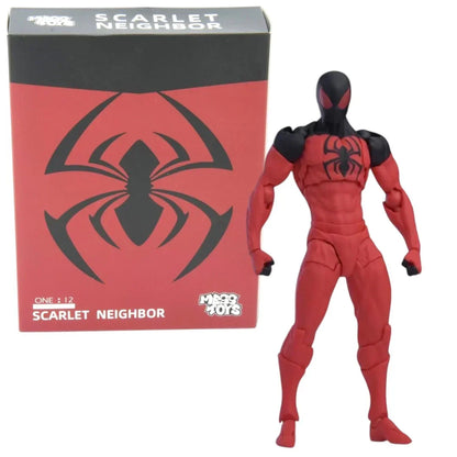 Scarlet Spider (Scarlet Neighbor) One:12 Scale Action Figure – Collectible Edition