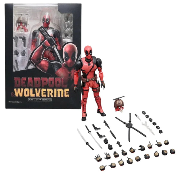 Deadpool Action Figure – 6 Inch Deadpool & Wolverine Collectible Edition