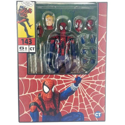 Spider-Man Classic Spider-Man Action Figure – 6 Inch Collectible (No.143)