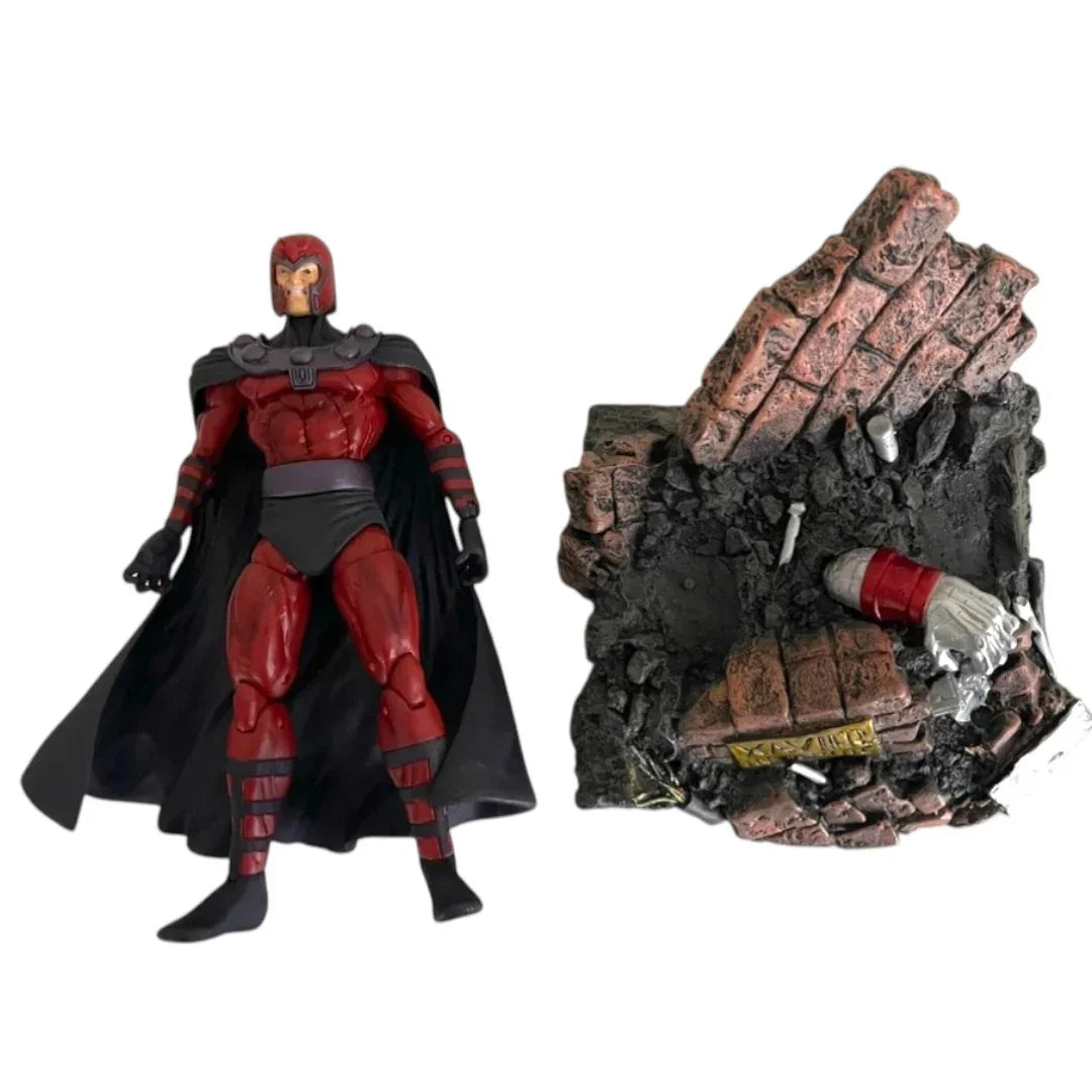 Magneto X-Men Magneto Collectible Action Figure with Display Base-Polybag Packaging