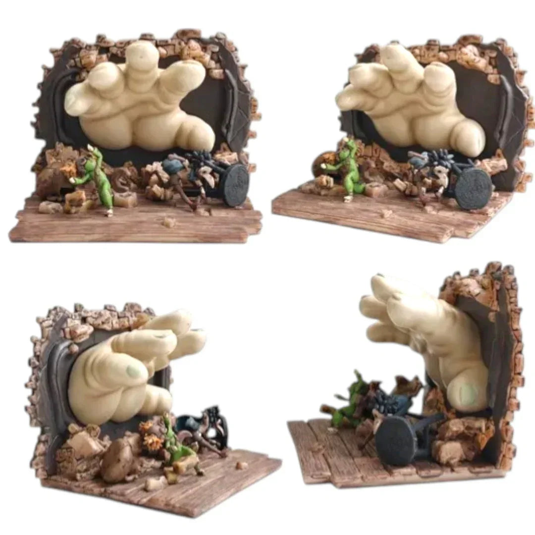 Little Nightmares III Escaping Monster Baby Diorama Collectible Figure 5 Inch – Detailed Horror Game Display Statue with Base | Premium Collector’s Display Piece
