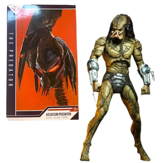 The Predator Assassin Predator Deluxe Action Figure 11 Inch – Movie Collectible Figure with Accessories | Predator Series Collector Edition