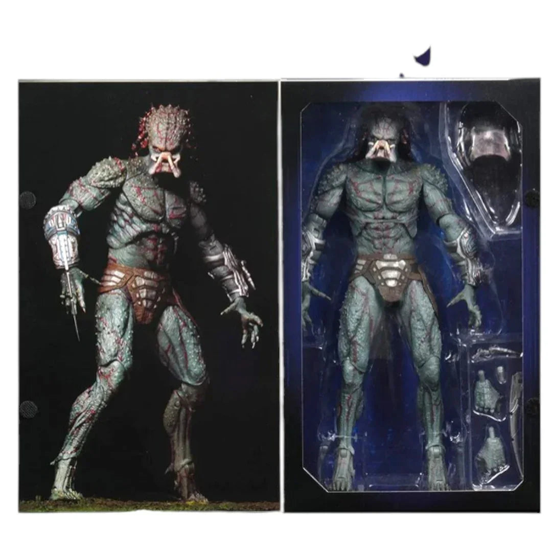 The Predator Armored Assassin Predator Deluxe Action Figure 11 Inch – Movie Collectible with Accessories | Sci-Fi Predator Series Figure