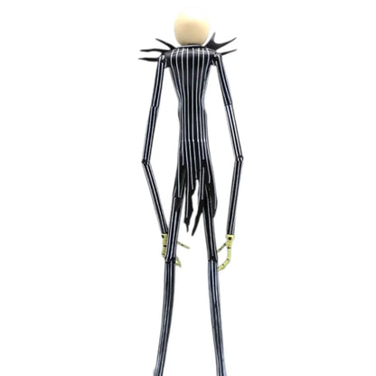 The Nightmare Before Christmas Deluxe Jack Skellington Action Figure with Interchangeable Heads 13 Inch – Tim Burton Collectible Figure