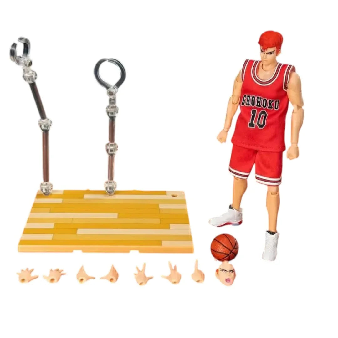 SHOHOKU 10 バスケットボールフィギュア ZX Studio – SLAM DUNK Statue Theme: Hanamichi Sakuragi（樱木花道