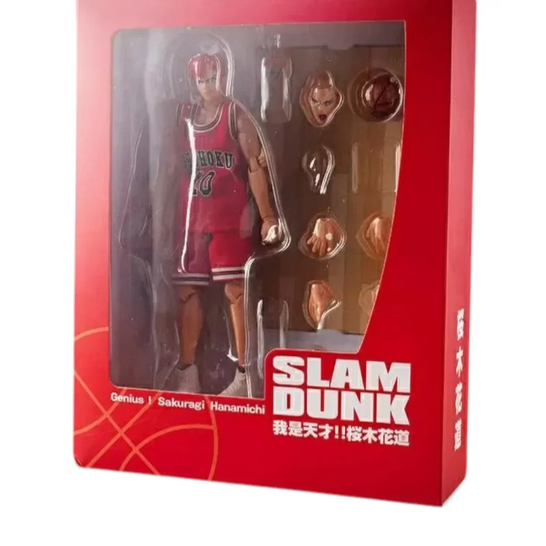Slam Dunk Hanamichi Sakuragi Shohoku No.10 Basketball Action