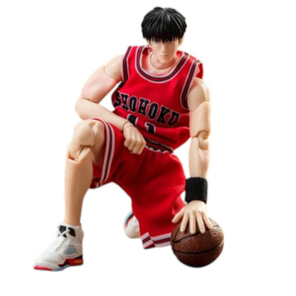 Slam Dunk Kaede Rukawa Shohoku No.11 Basketball Action Figure 6.5 Inch – Anime Collectible Figure with Accessories | Slam Dunk Series