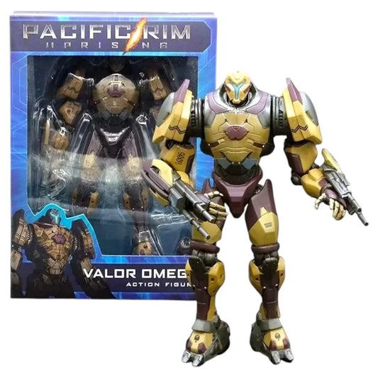 Pacific Rim Uprising Valor Omega Jaeger Action Figure 6.5 Inch – Movie Collectible Robot Figure with Weapons | Pacific Rim Series