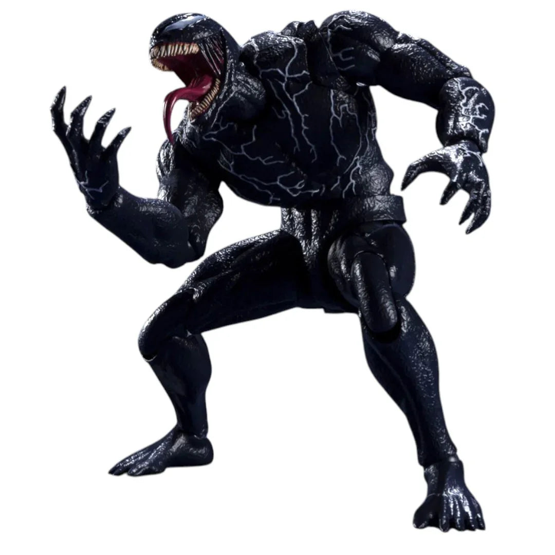 Marvel Venom: Let There Be Carnage Venom Action Figure 7 Inch – Movie Collectible with Interchangeable Heads, Hands & Symbiote Accessories