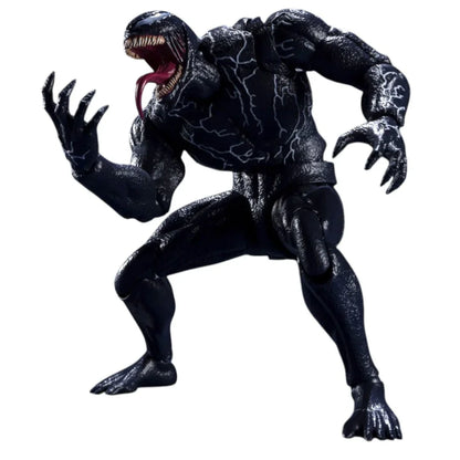Marvel Venom: Let There Be Carnage Venom Action Figure 7 Inch – Movie Collectible with Interchangeable Heads, Hands & Symbiote Accessories