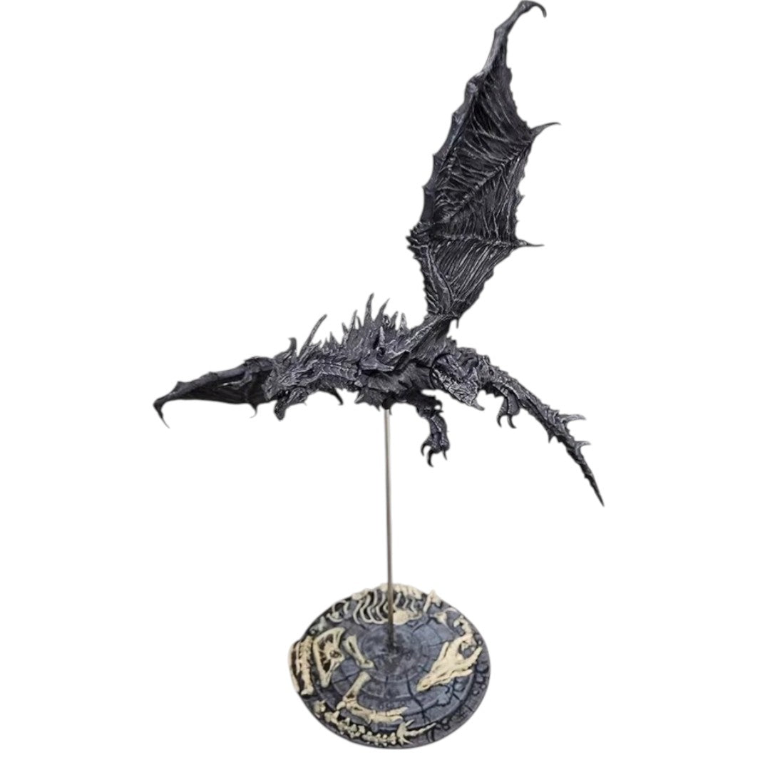 The Elder Scrolls V Skyrim Alduin Dragon Collectible Statue 10