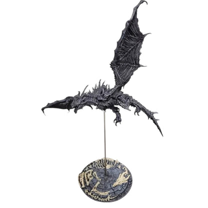The Elder Scrolls V Skyrim Alduin Dragon Collectible Statue 10 Inch – Skyrim Dragon Display Figure with Themed Base