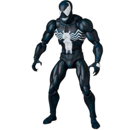 Marvel Venom Comic Version Action Figure – The Amazing Spider-Man Villain Collectible with Interchangeable Heads & Web Accessories