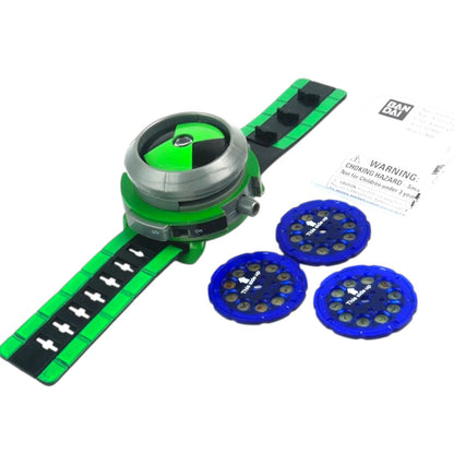 Ben 10 Alien Force Omnitrix Illuminator Watch Toy – Light-Up Role Play Gadget with Alien Discs | Ben 10 Kids Toy