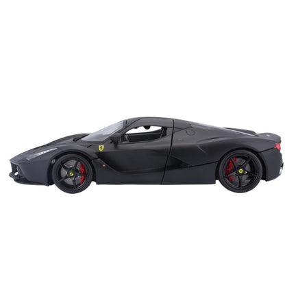Bburago 1:18 Ferrari LaFerrari Black Diecast Model Car – Premium Ferrari Hypercar Collectible
