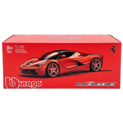 Bburago 1:18 Ferrari LaFerrari Black Diecast Model Car – Premium Ferrari Hypercar Collectible