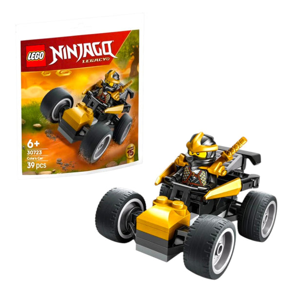 LEGO 30723 Ninjago Legacy Cole’s Car Building Set – 39 Pieces Ninja Vehicle Toy