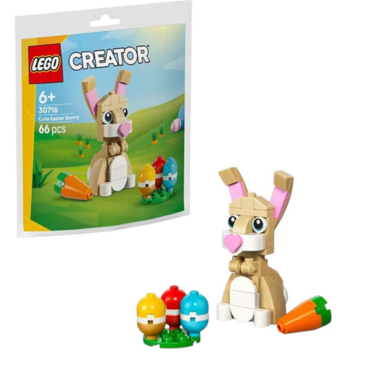 LEGO 30716 Creator Cute Easter Bunny Building Set – 66 Pieces Animal Toy