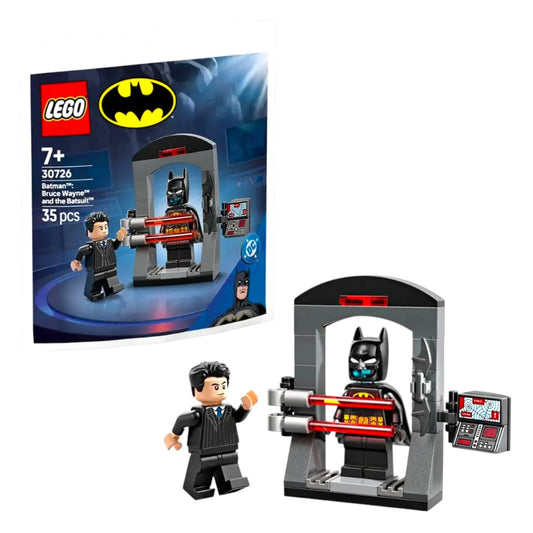 LEGO 30726 DC Batman, Bruce Wayne & Batsuit Chamber – 35 Pieces Building Set