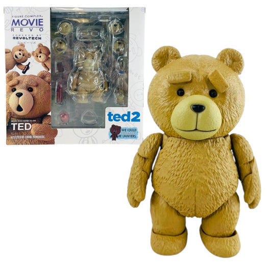 Figure Complex Movie Revo Ted 2 Action Figure (9CM) – Revoltech Fully Articulated Collectible with Accessories