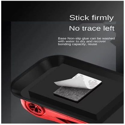 Car Shape Rotating Air Freshener with Aromatherapy Oil – 360° Fragrance Diffuser for Car Dashboard