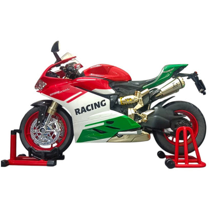 TY Models Speed Racing Motorcycle Die-Cast Bike Model with Display Stand – Premium Collectible Sports Bike (Ages 8+)