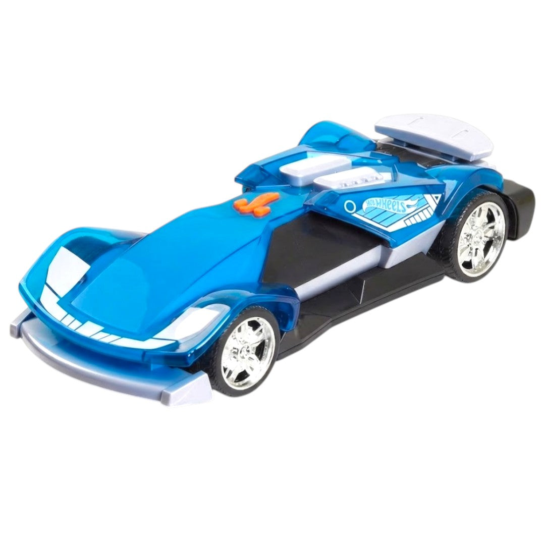 Hot Wheels Color Crashers Cyber Speeder – Crash Action Car with Lights & Sounds (3+ Years)