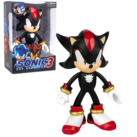Sonic The Hedgehog 3 Shadow Action Figure (12 Inch) – Collectible Character Toy with Box Packaging