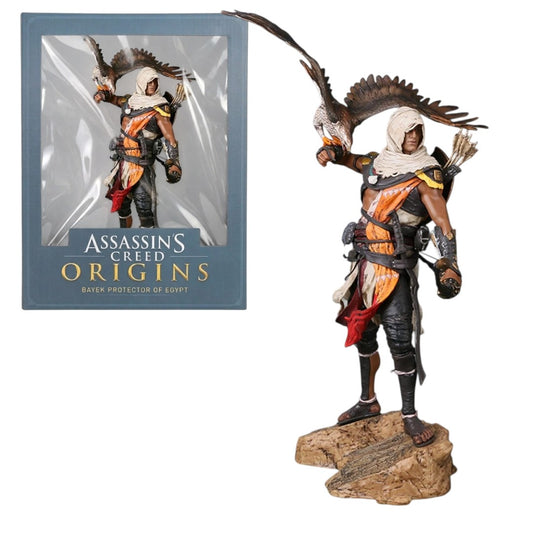 Assassin’s Creed Origins Bayek Protector of Egypt Collectible Statue with Eagle ( 11 Inch) – Premium Display Figure