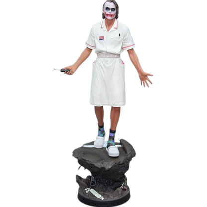 The Dark Knight Joker Nurse Version Collectible Statue (54cm)– Movie Inspired Premium Display Figure