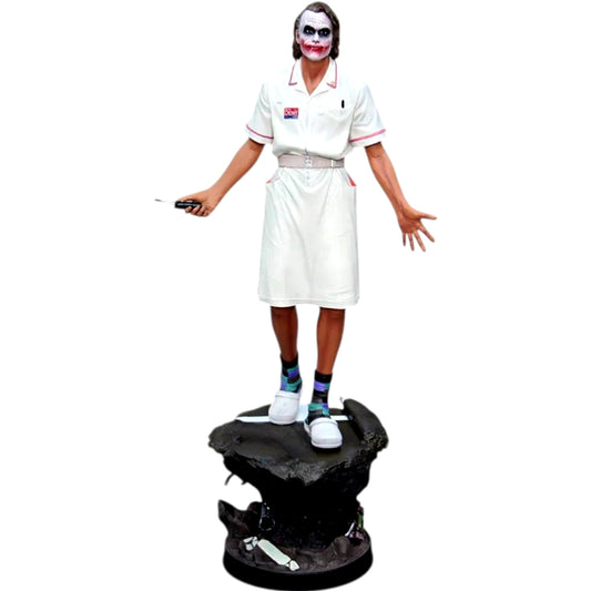 The Dark Knight Joker Nurse Version Collectible Statue (54cm)– Movie Inspired Premium Display Figure