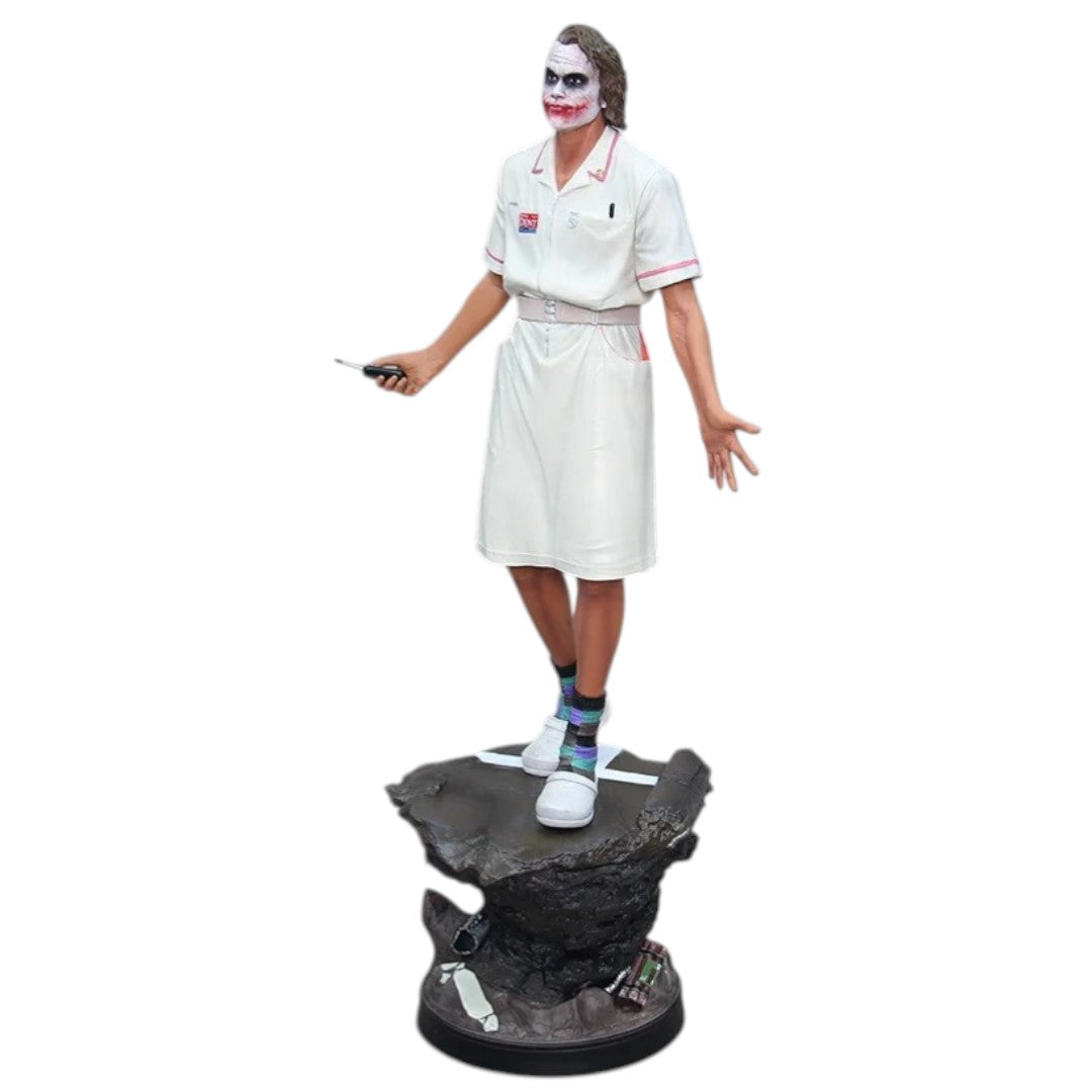 The Dark Knight Joker Nurse Version Collectible Statue (54cm