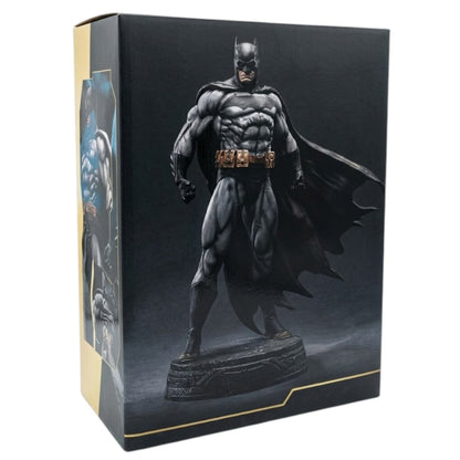 DC Batman Collectible Statue (38 cm)  – Dark Knight Superhero Display Figure with Cape & Base