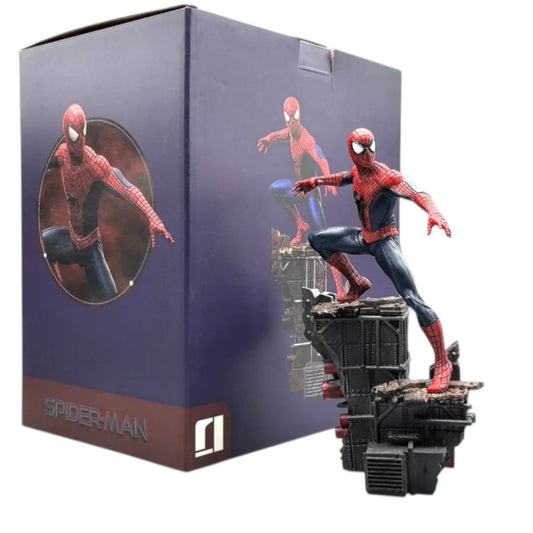 Marvel Spider-Man Collectible Statue (9 Inch) – Superhero Display Figure with Detailed Base