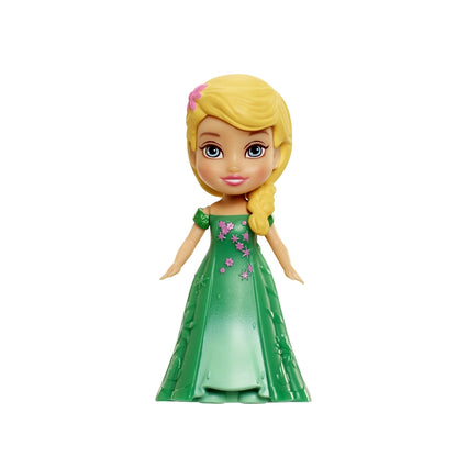 Frozen Mini Elsa Doll (8 cm)  – Disney Princess Collectible Figure with Articulated Arms