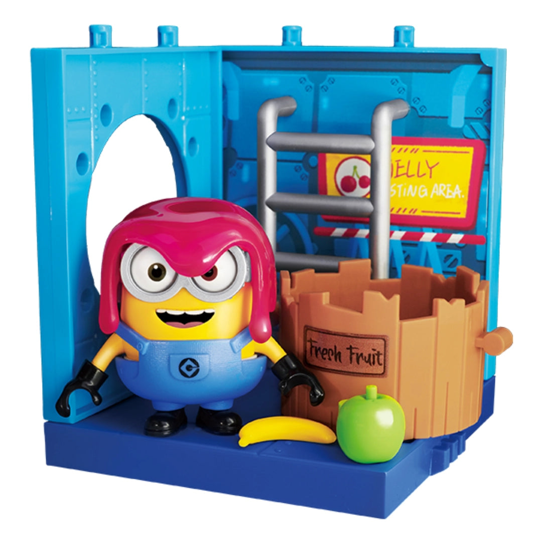 Blokees 74835 Minions PreCool Jelly Factory Series – Bob Buildable Mini Figure Model Kit | Character Toy (Ages 4+)