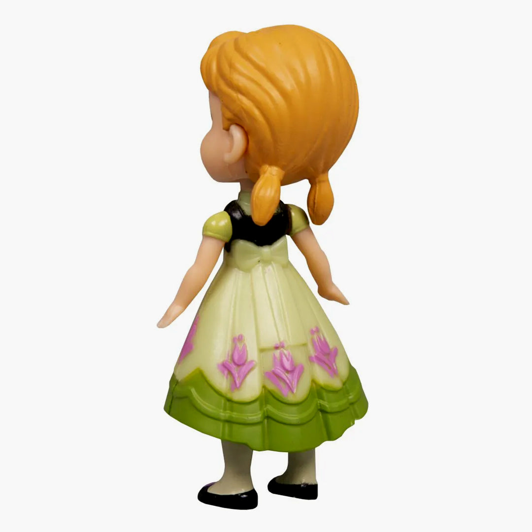 Frozen Mini Anna Doll (8 cmm) Disney Princess Collectible Figure wit Jaiman Toys Frozen Mini Anna Doll (8 cmm) Disney Princess Collectible Figure wit Jaiman Toys