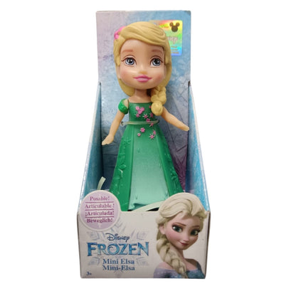 Frozen Mini Elsa Doll (8 cm)  – Disney Princess Collectible Figure with Articulated Arms