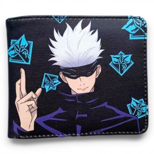Anime Character Wallet – Stylish Cartoon Bi-Fold Wallet for Kids, Teens & Anime Fans