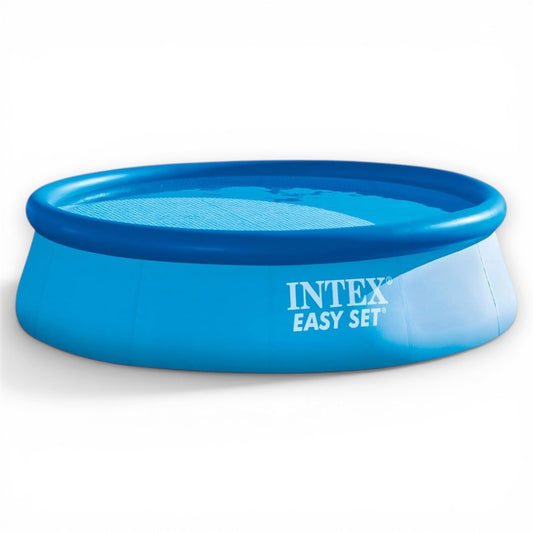 Intex Easy Set Swimming Pool 28130 – 12 ft x 30 in (366 × 76 cm) Inflatable Family Pool | Quick Setup Backyard Pool