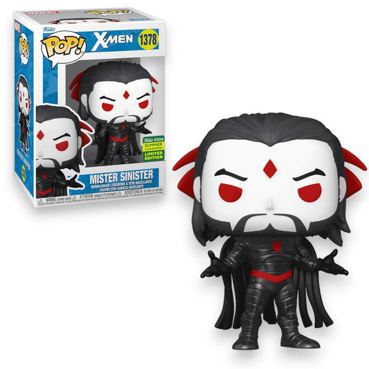 Funko Pop X-Men Mister Sinister #1378 Vinyl Bobblehead Figure – Marvel Collectible Summer Convention Limited Edition with Window Display Box