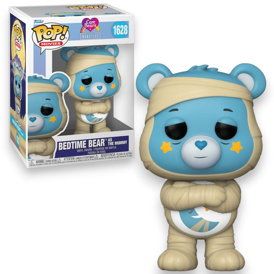 Funko Pop Movies Bedtime Bear as The Mummy #1628 Vinyl Figure – Care Bears x Universal Monsters Collectible with Window Display Box