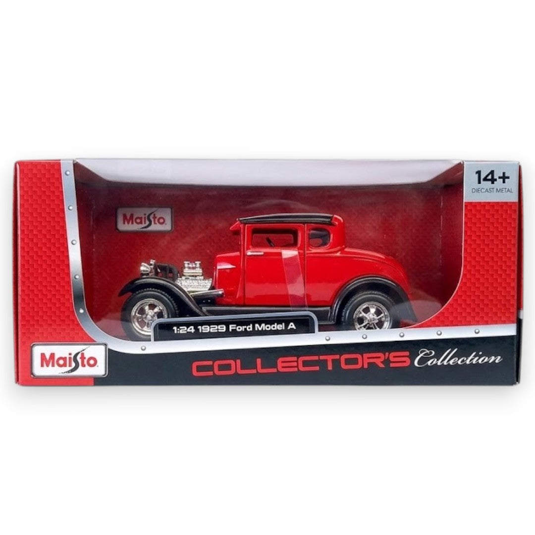 1929 Ford Model A 1:24 ミニカー アウトロー 1929 FORD MODEL A GREEN 