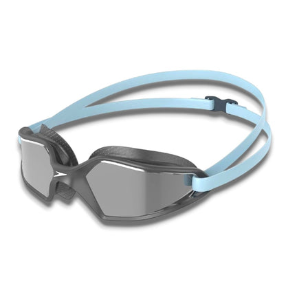 Speedo Hydropulse Mirror Swim Goggles – Unisex Adult Anti-Fog Mirror Lens Swimming Goggles with Adjustable Strap