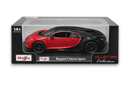 Maisto 1:24 Bugatti Chiron Sport Die-Cast Car – Collector’s Edition Metal Model
