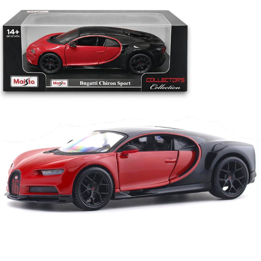 Maisto 1:24 Bugatti Chiron Sport Die-Cast Car – Collector’s Edition Metal Model