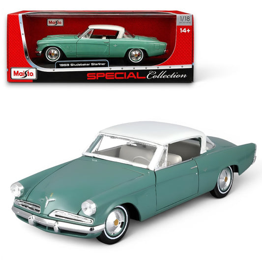 Maisto 1:18 1953 Studebaker Starliner Die-Cast Model Car | Special Collection Classic Car Collectible