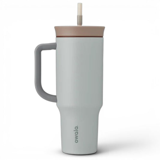 Owala FreeSip 40oz (1.18L) Insulated Tumbler with Handle & Straw | Stainless Steel Travel Mug