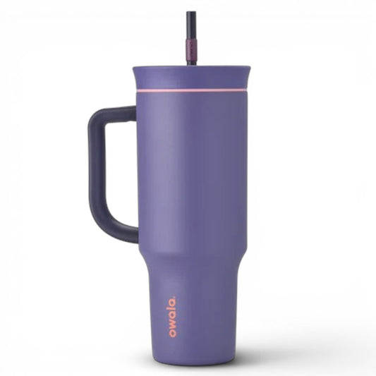 Owala FreeSip 40oz (1.18L) Insulated Tumbler with Handle & Straw | Stainless Steel Travel Mug