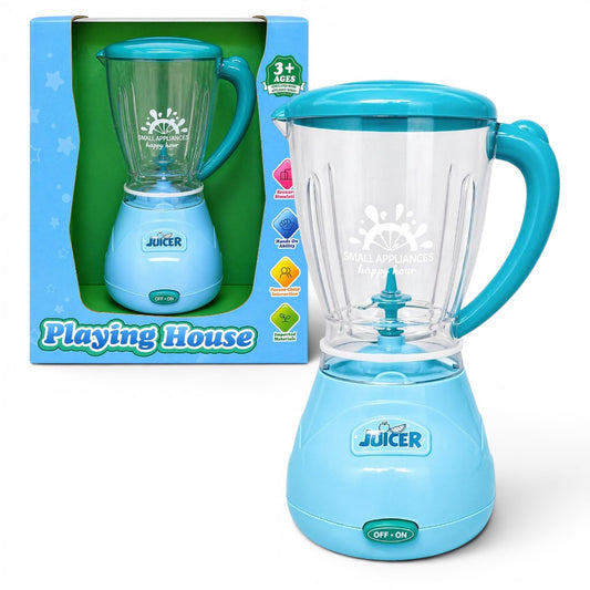 Kids Playing House Juicer Blender Toy – Pretend Kitchen Appliance Role Play Toy (3+ Years)
